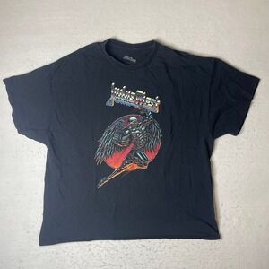 Judas‎ Priest Heavy Metal Band T Shirt Black 2XL 2021 Tour Concert Merch